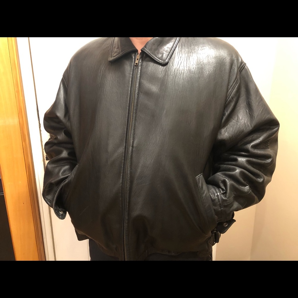 Men’s leather jacket